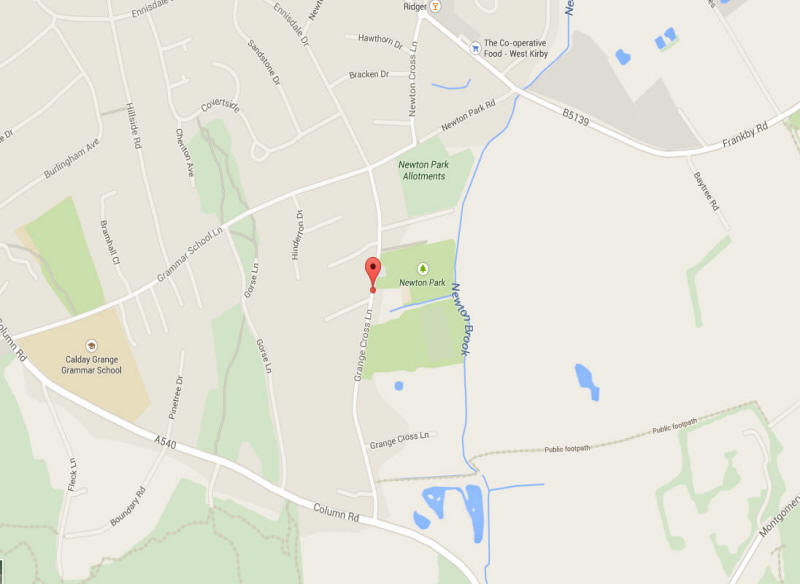 Newton Village Hall Map