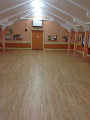 Newton Village Hall Inside